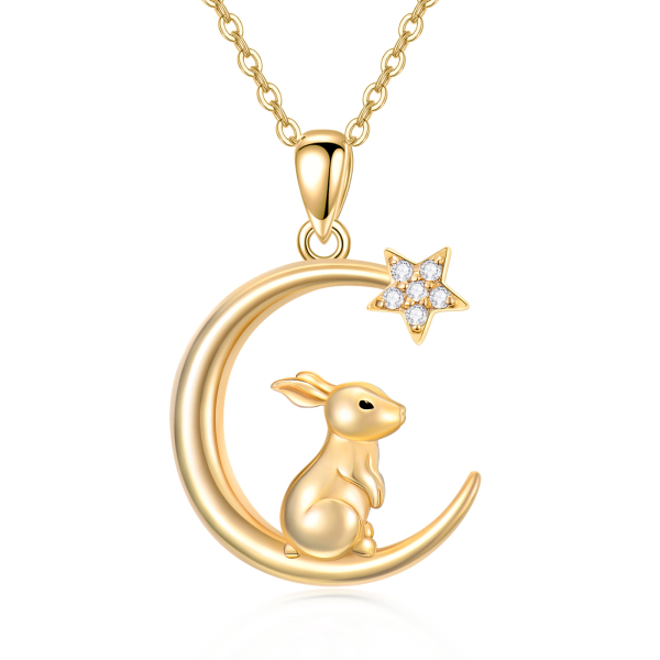 Collana A Forma Di Coniglietto, Regalo Di Compleanno Per Donne E Ragazze Ciondolo A Forma Di Coniglio In Argento Sterling 925 Con Messaggio Damore Grazioso Gioiello A Forma Di Animale