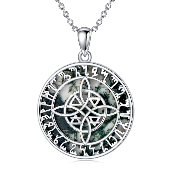 1 pezzo Collana con pendente a nodo strega in ... - Shein
